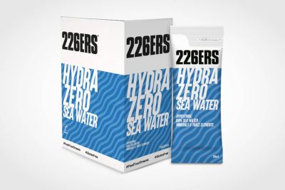 226ERS Hydrazero Sea Water: agua de mar hipertónica para reforzar la reposición mineral en entrenamientos exigentes