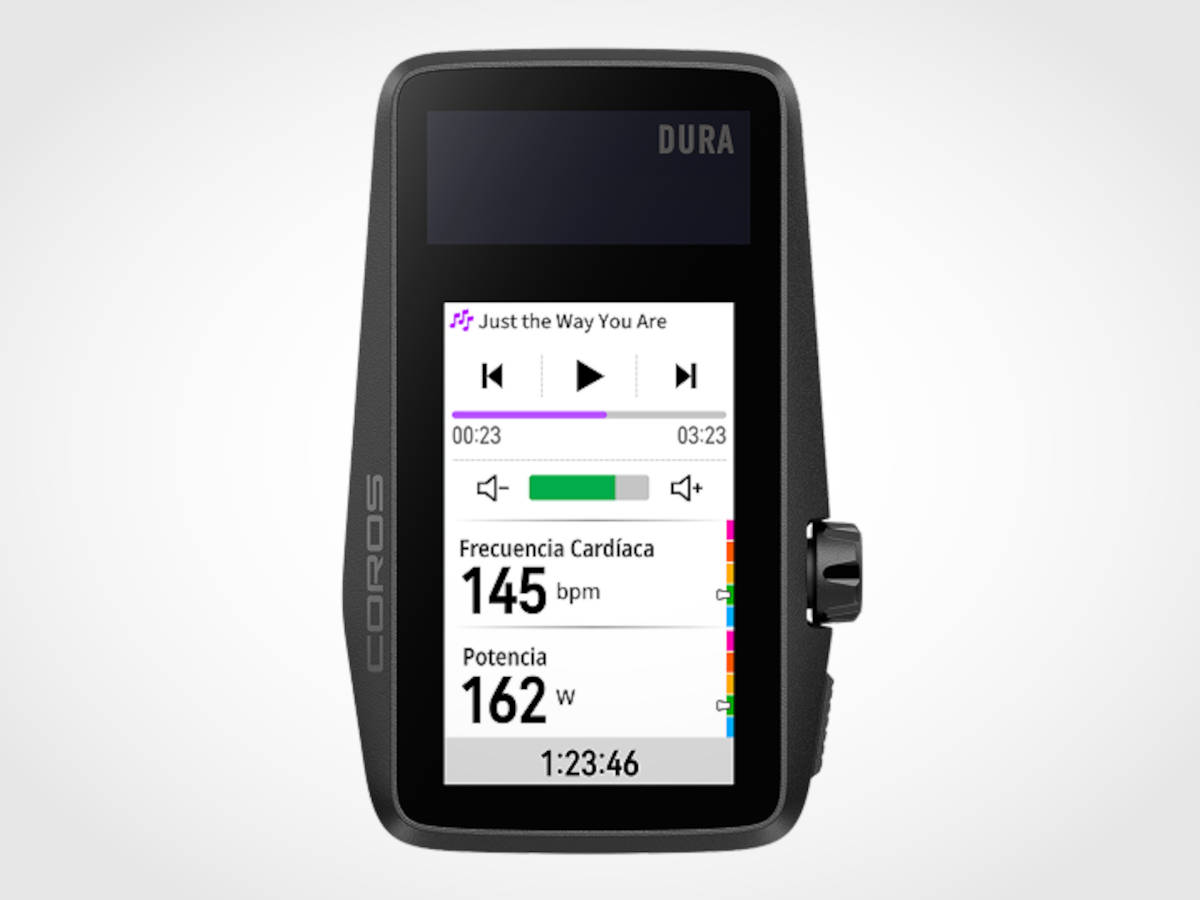 Control multimedia para podcasts, música y audiolibros. Imagen: COROS