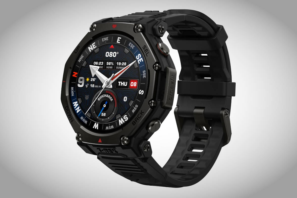 Amazfit T-Rex 3 Pro. Imagen: Amazfit