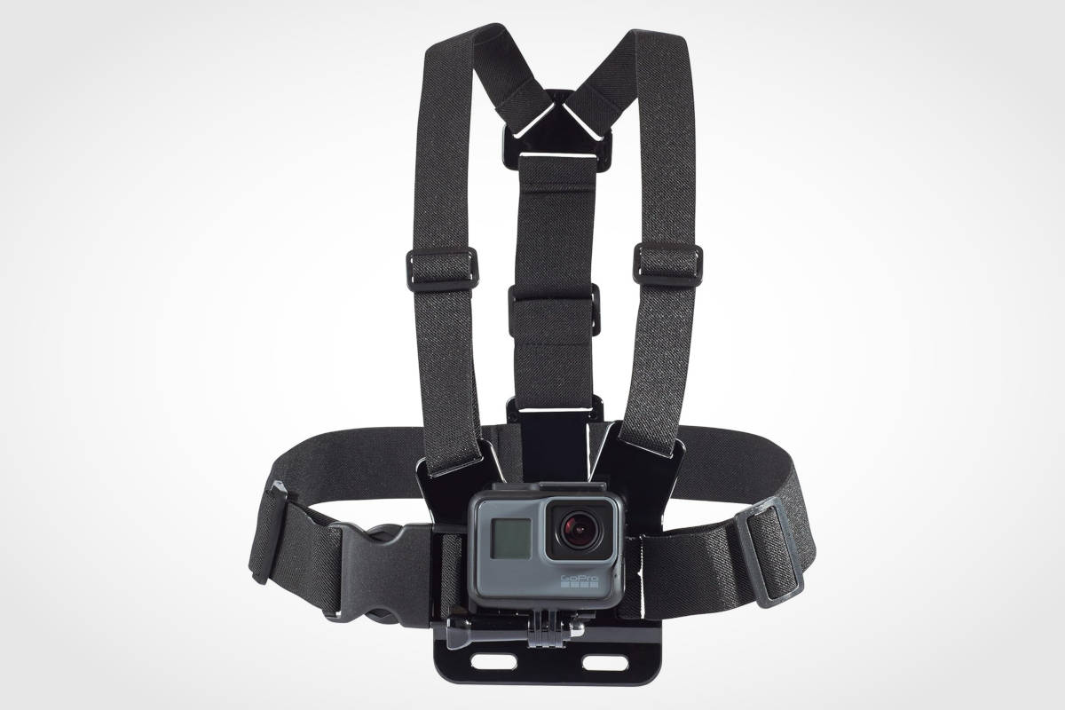 Arnés de pecho para GoPro. Imagen: Amazon
