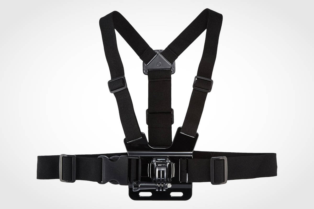 Arnés de pecho para GoPro. Imagen: Amazon