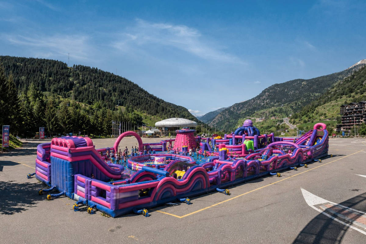 Grandvalira Big Jump Park El Tarter. Imagen: Grandvalira Resorts