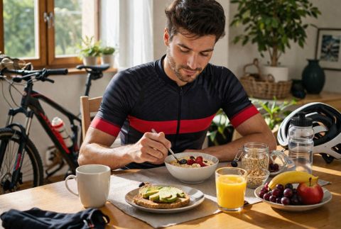 Así influye el desayuno en el rendimiento ciclista: lo que ocurre antes de subirte a la bici