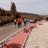 Atropello en Orihuela: el vídeo que muestra cómo una cadena de fallos vuelve a golpear al ciclismo en carretera
