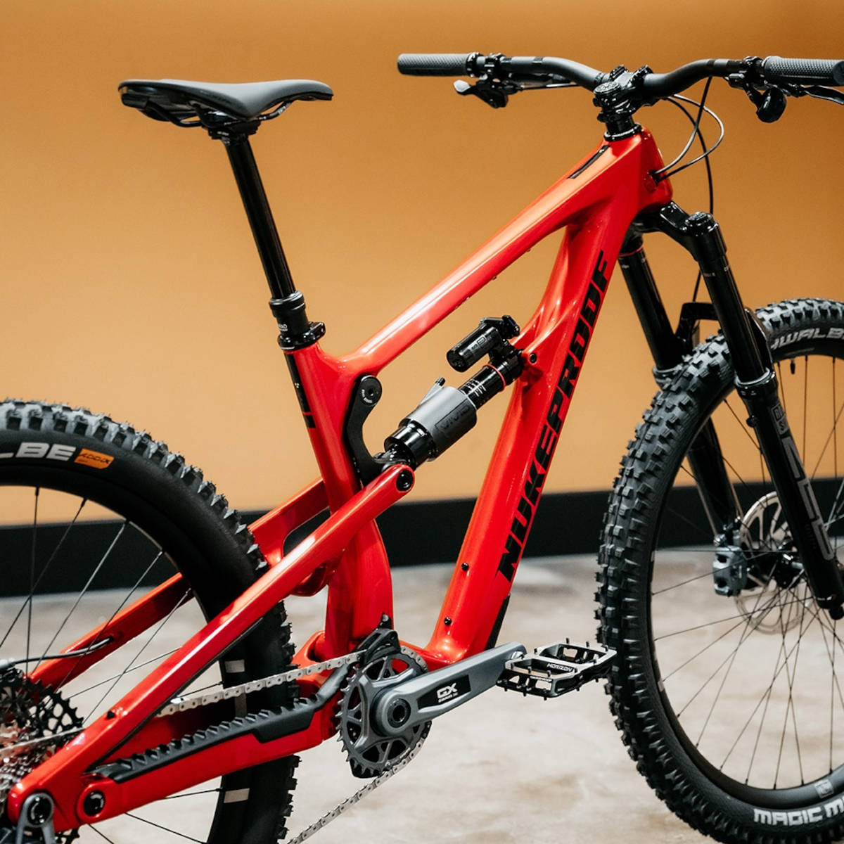 Bicicleta de montaña de la marca Nukeproof. Imagen: Nukeproof