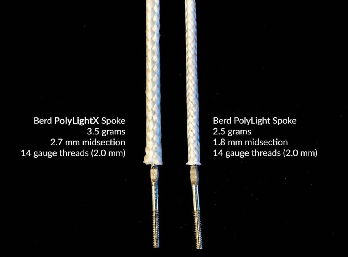 Ruedas de 29" y 32" con radios de la marca. Imagen: Berd