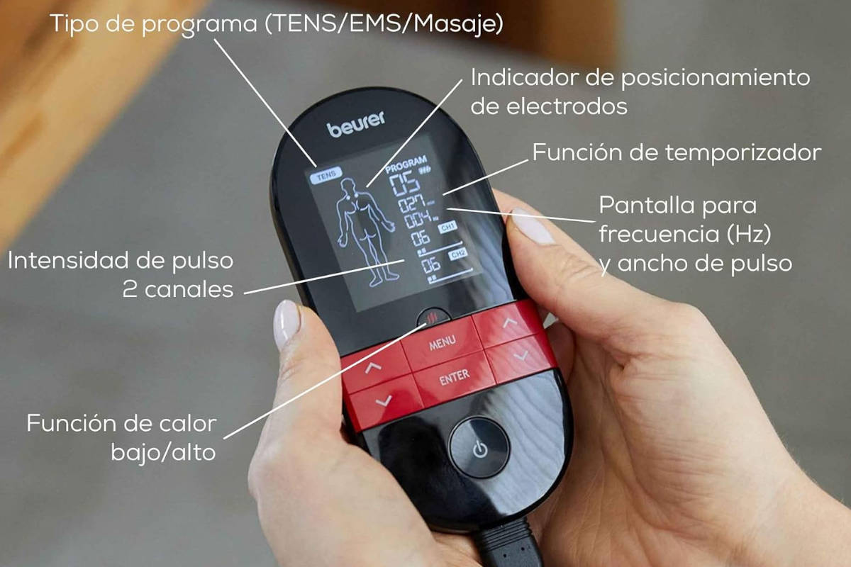 Beurer EM 59 Heat. Imagen: Beurer