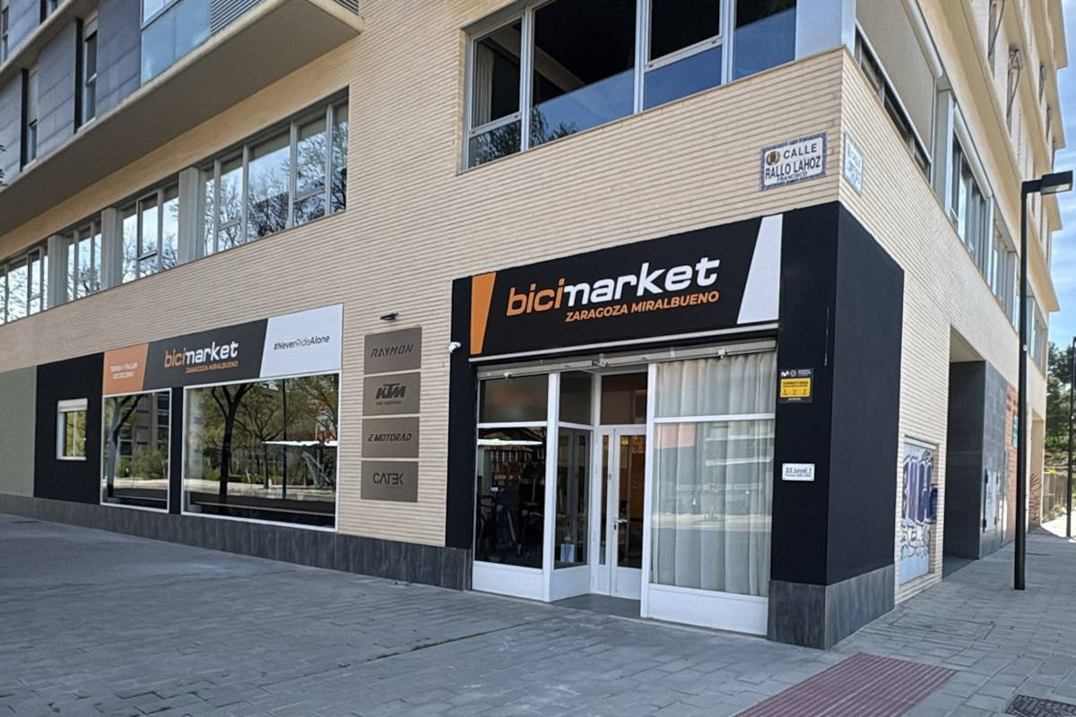 Tienda de Miralbueno en Zaragoza. Imagen: Bicimarket