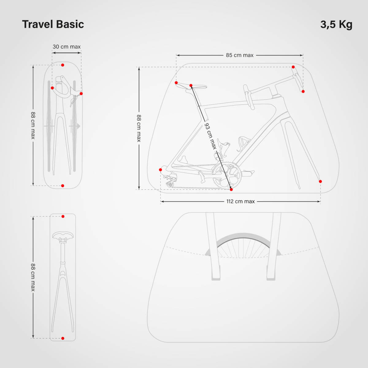 Bolsa Travel Basic. Imagen: Scicon