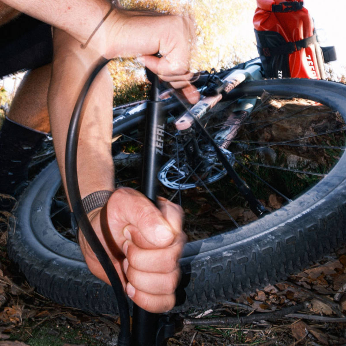 Bomba de aire Zéfal Adventure. Imagen: Zéfal