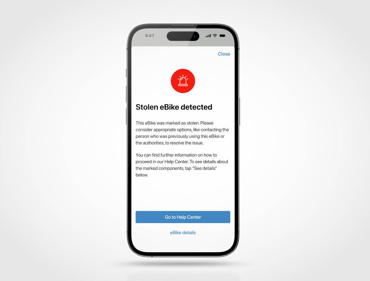eBike Flow app. Imagen: Bosch eBike Systems