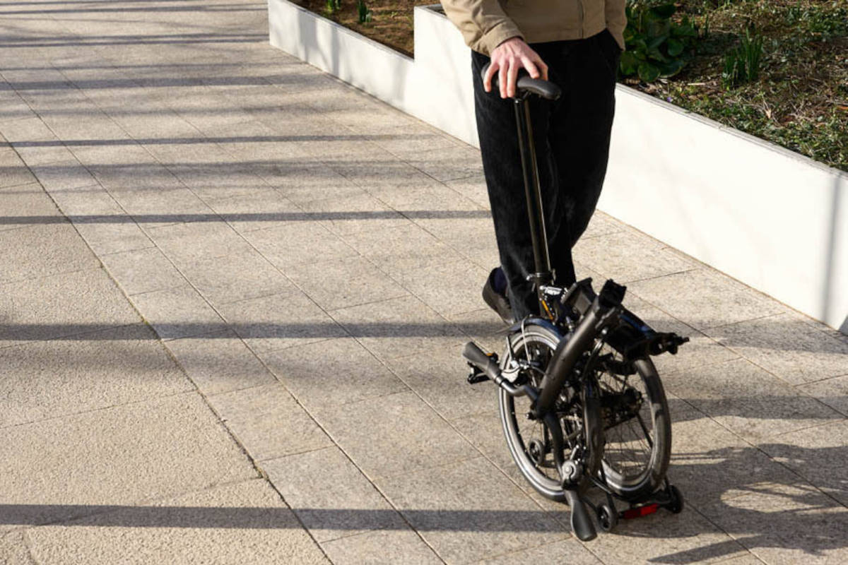 Brompton P Line with SuperRoll+ de 12 velocidades. Imagen: Brompton