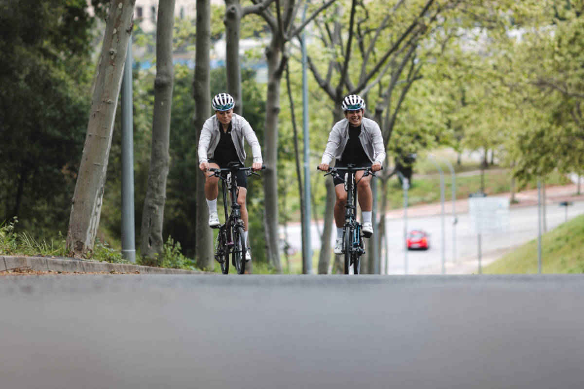 Brompton Bicycle y Everesting. Imagen: Brompton