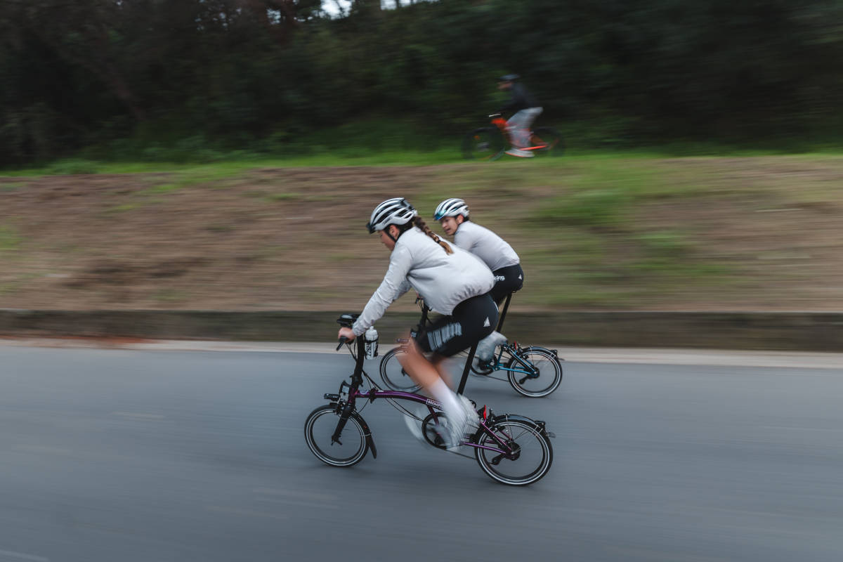 Brompton Bicycle y Everesting. Imagen: Brompton