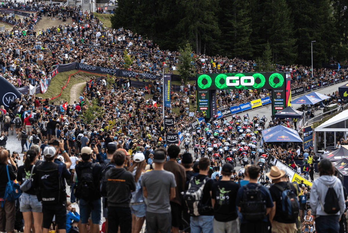 Copa del Mundo de MTB. Imagen: WHOOP UCI Mountain Bike World Series