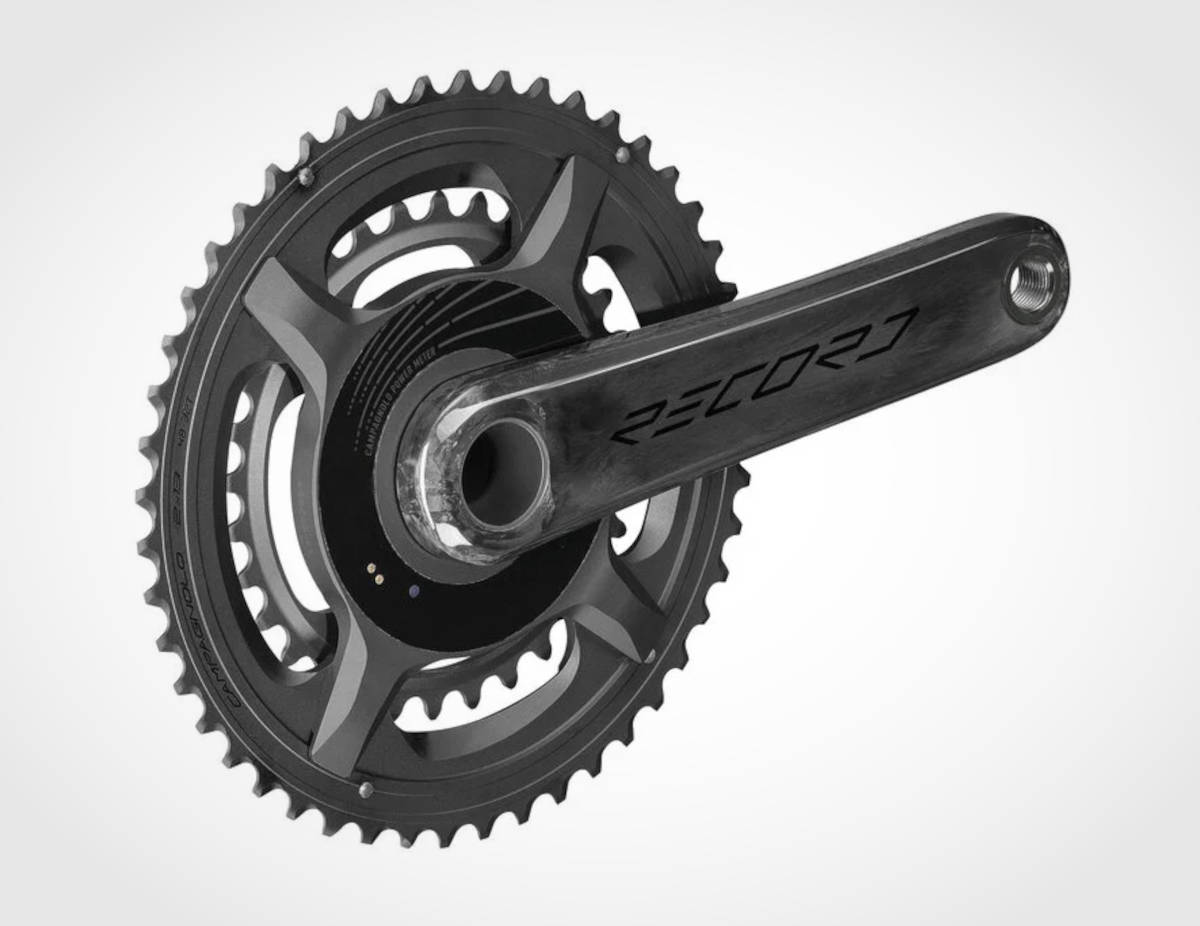 Bielas Campagnolo Record 13 con potenciómetro. Imagen: Campagnolo