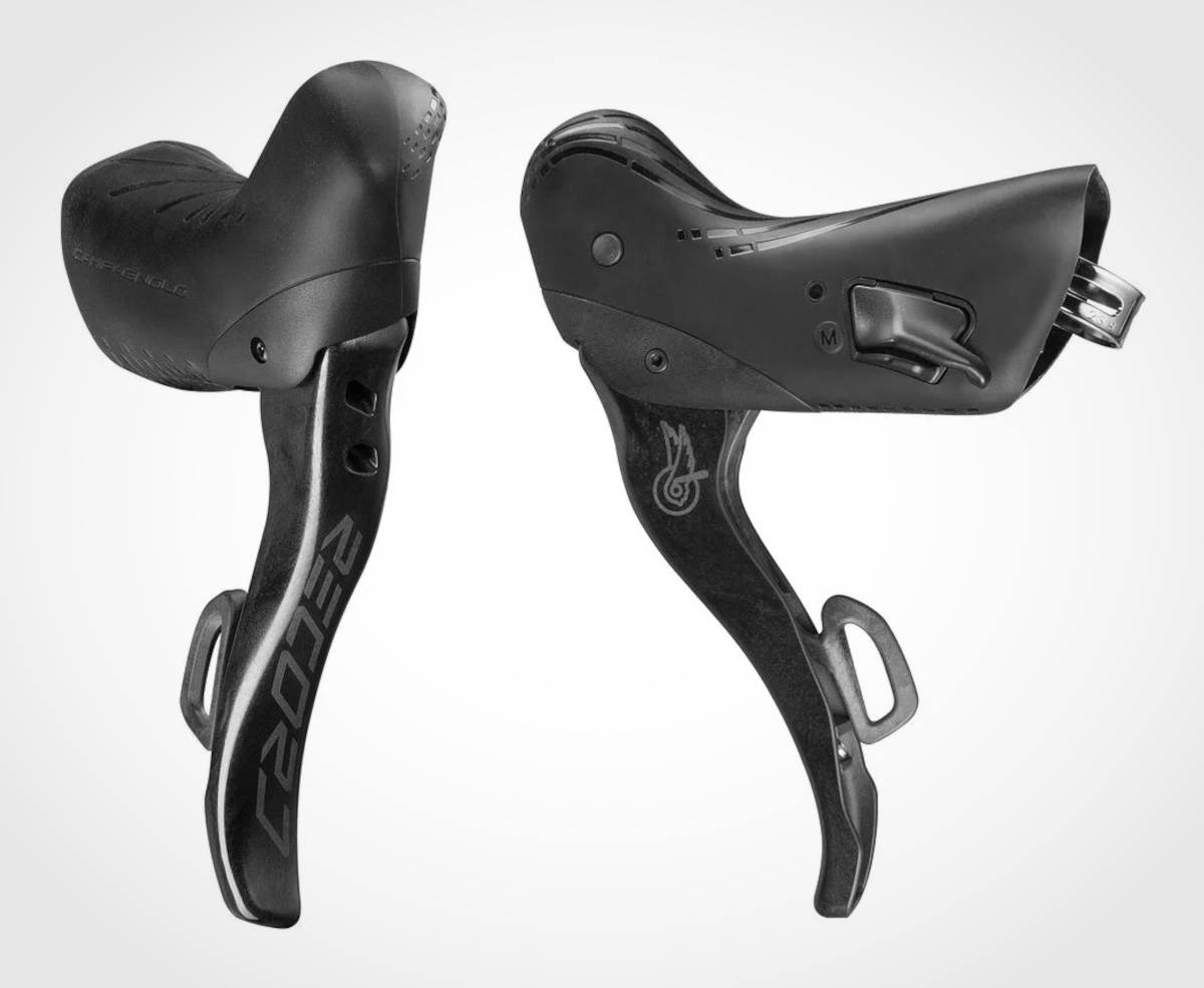 Manetas Campagnolo Ergopower Record 13. Imagen: Campagnolo