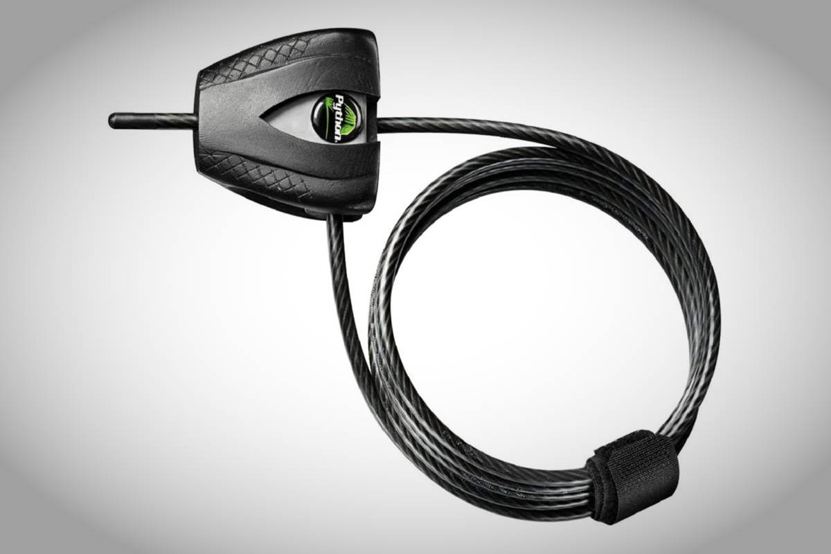 Candado antirrobo de cable Master Lock. Imagen: Master Lock