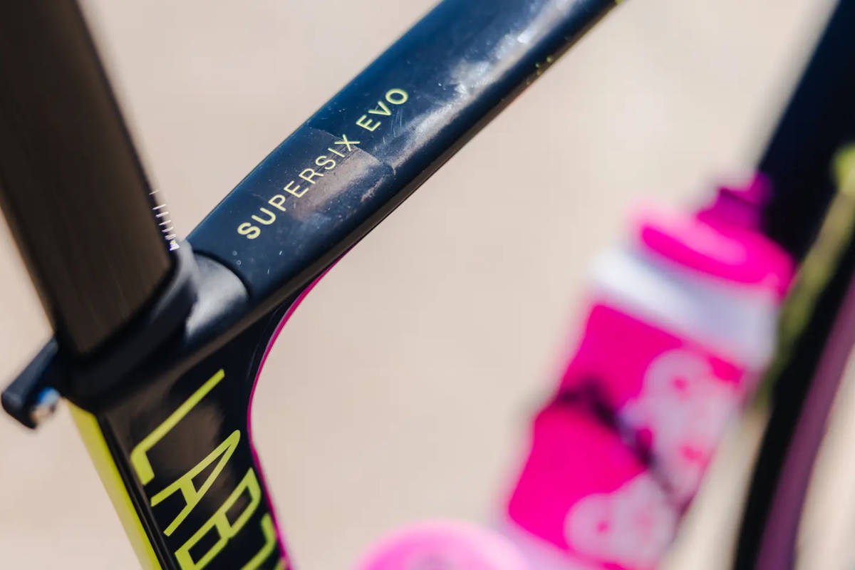 SuperSix EVO LAB71 del EF Education First. Imagen: Cannondale