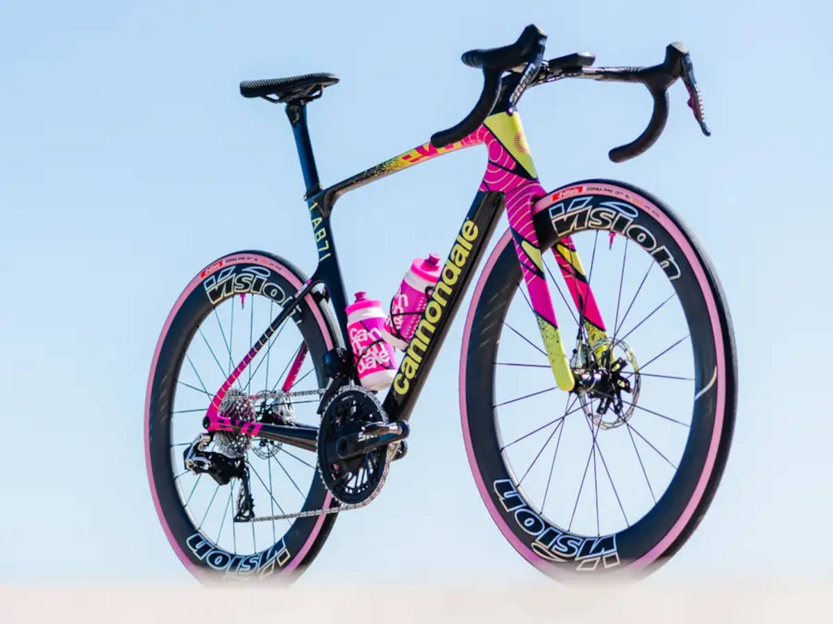 SuperSix EVO LAB71 del EF Education First. Imagen: Cannondale