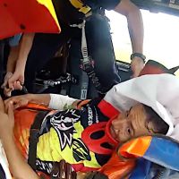 Cédric Gracia, la caída que casi le cuesta la vida y que ahora se usa para enseñar primeros auxilios