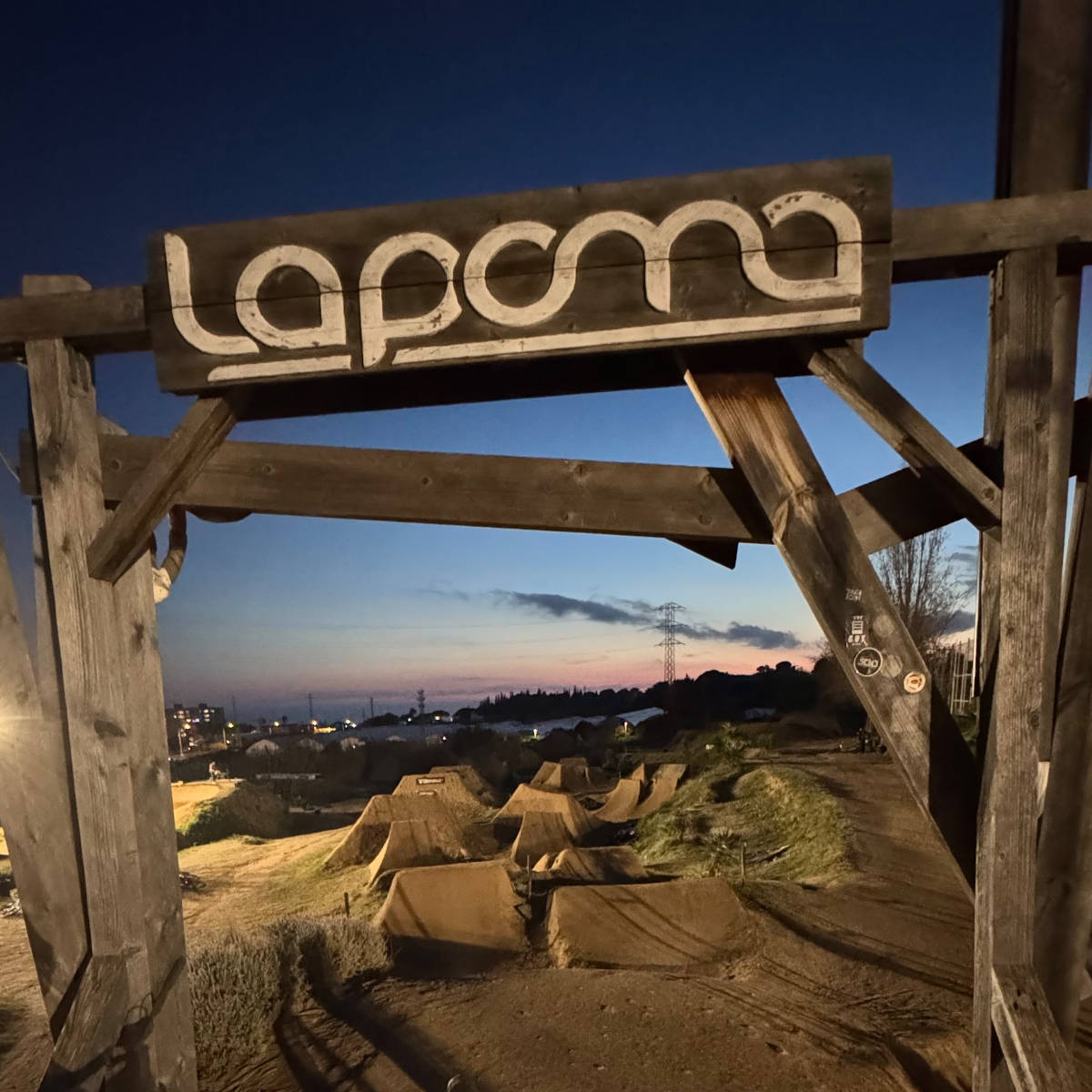 Instalaciones del recinto. Imagen: La Poma Bike Park