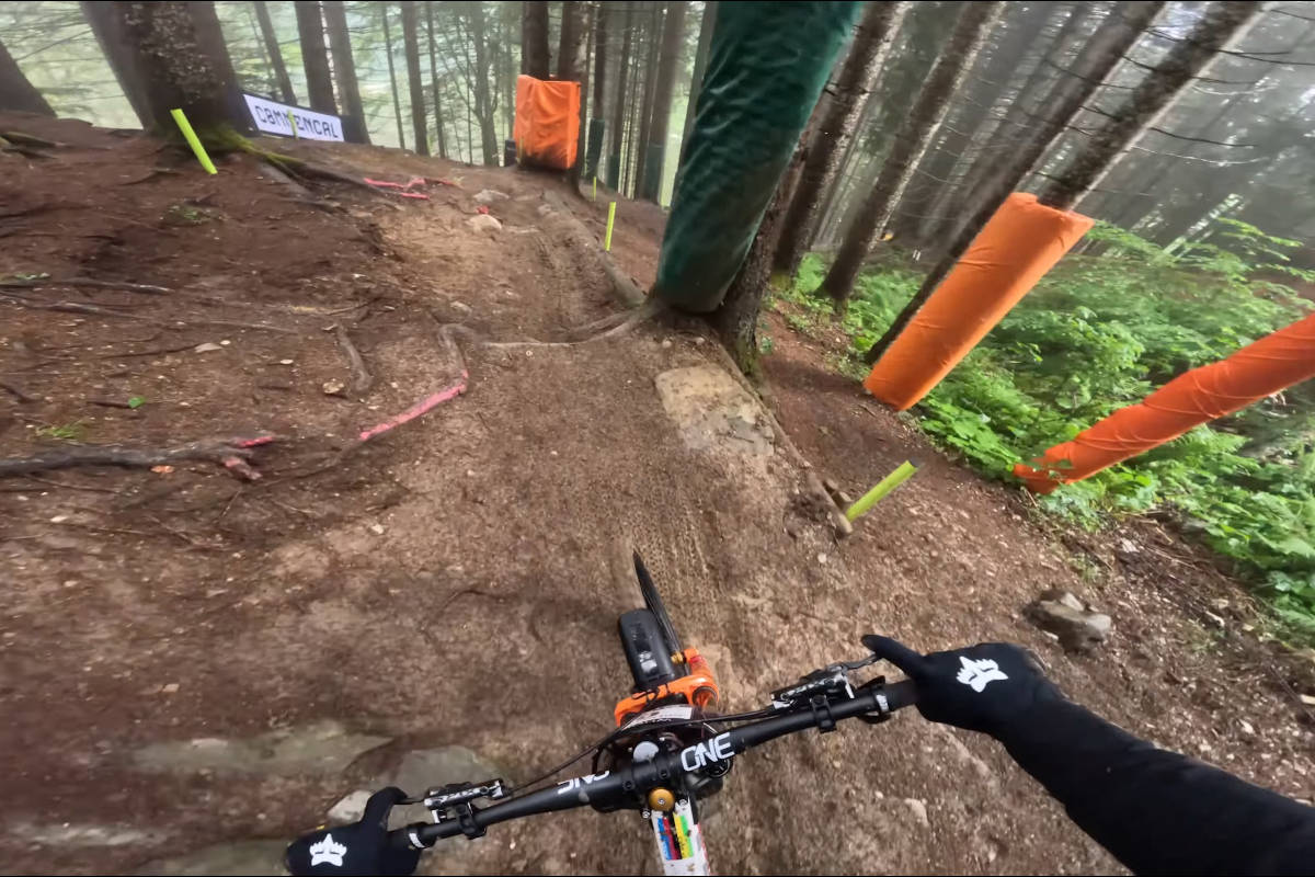 Jackson Goldstone en Leogang. Imagen: GoPro Bike