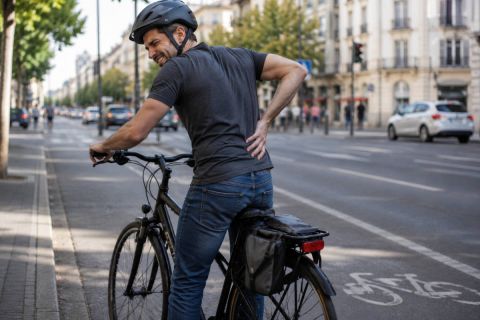 Cómo evitar el dolor de espalda al usar la bicicleta en ciudad sin renunciar a la comodidad ni a la velocidad