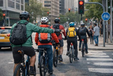 Cómo circular en grupo por ciudad sin convertir cada semáforo en un problema