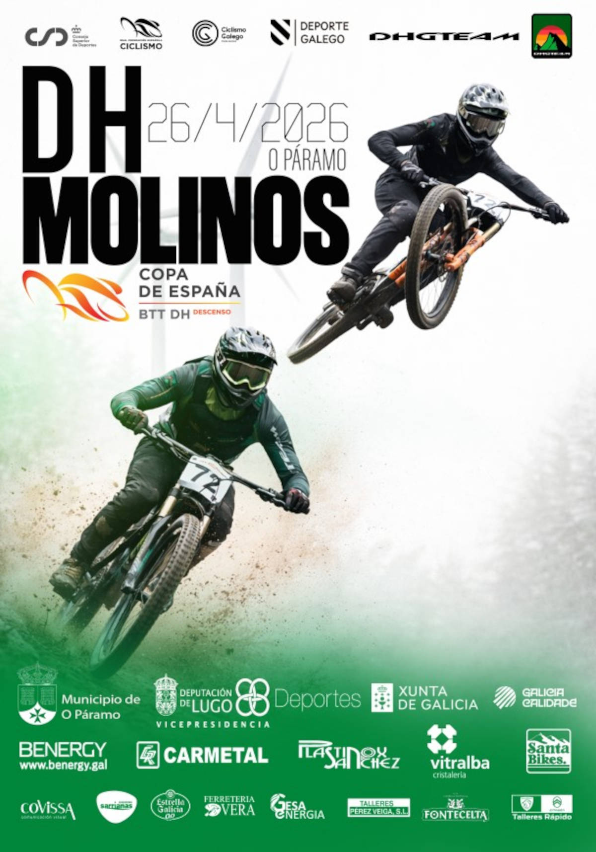 Cartel oficial de la prueba. Imagen: RFEC