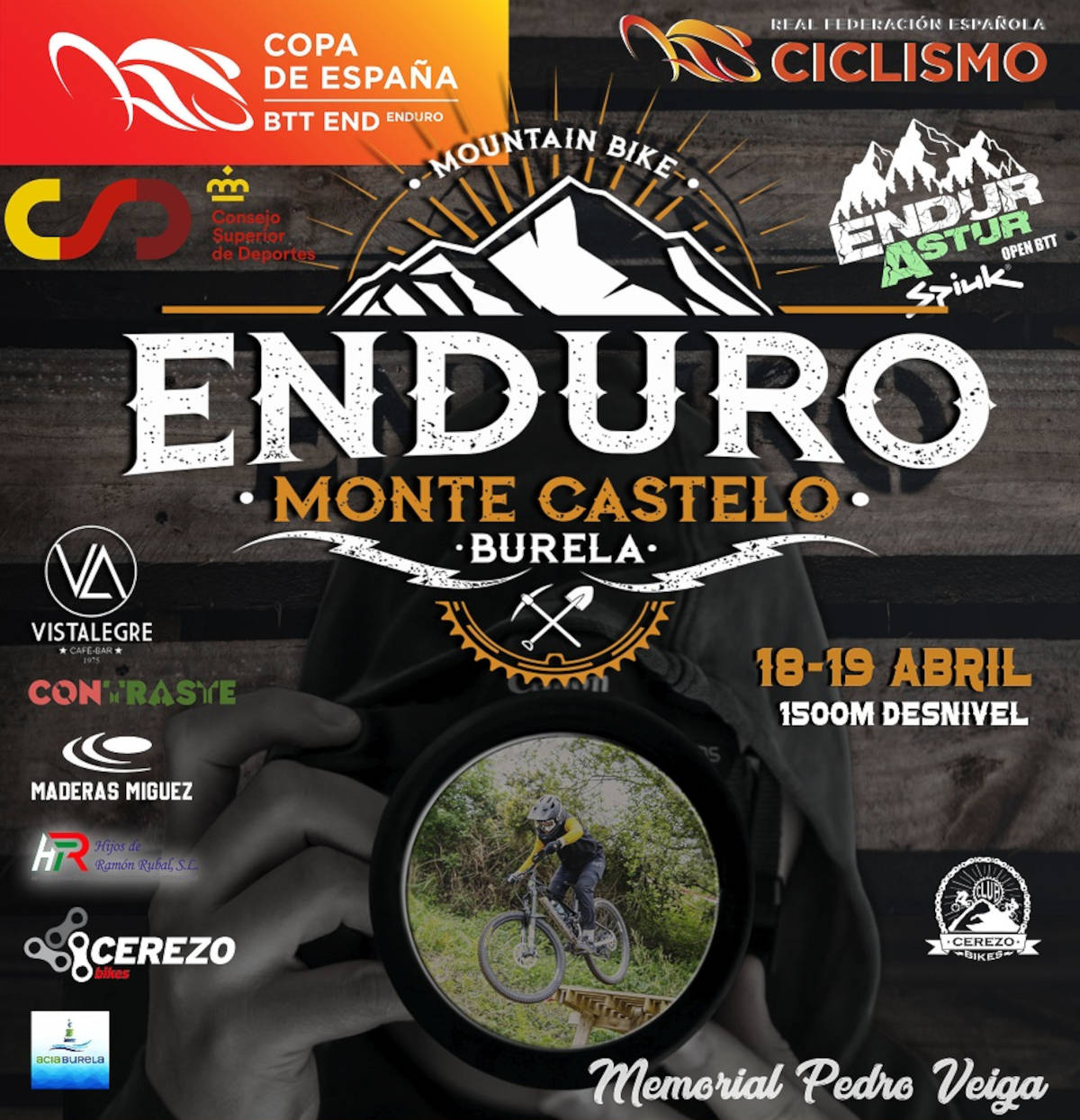 Cartel oficial de la prueba. Imagen: RFEC