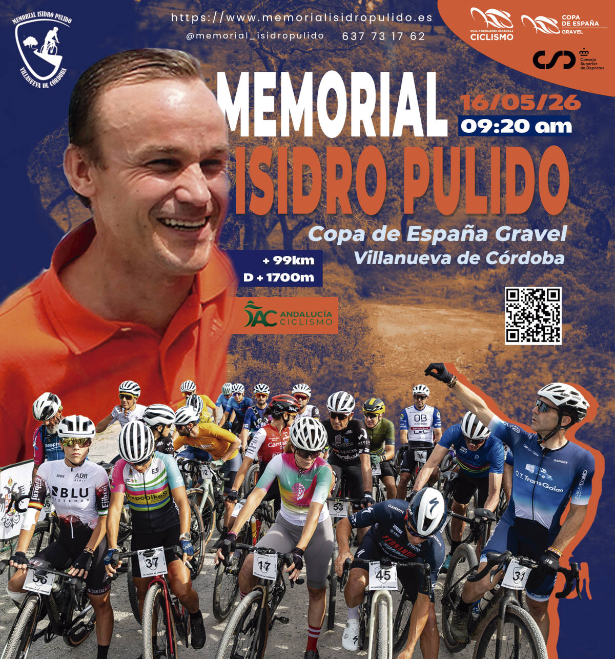 Cartel oficial de la prueba. Imagen: RFEC