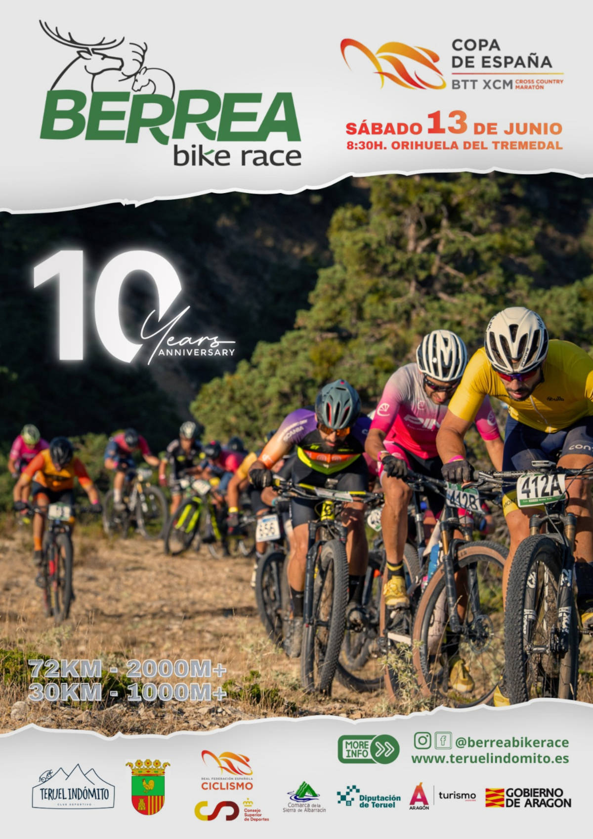 Cartel oficial de la prueba. Imagen: RFEC