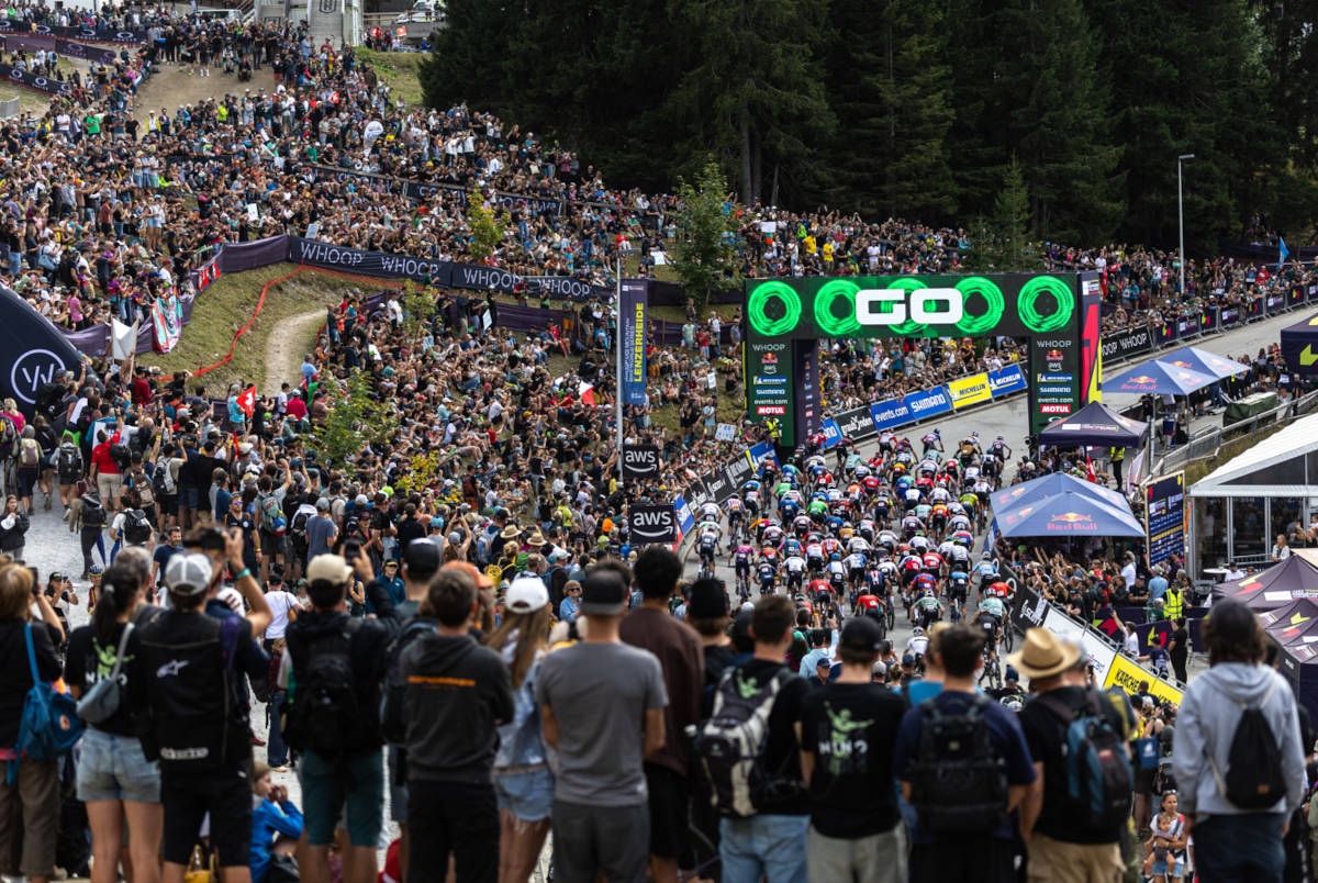 Copa del Mundo de Lenzerheide. Imagen: WHOOP UCI Mountain Bike World Series