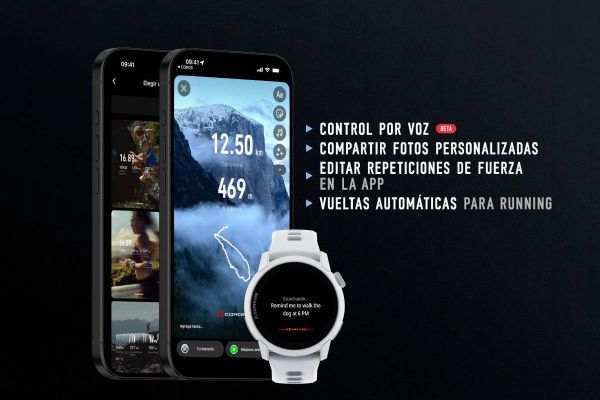 COROS convierte la voz en una nueva herramienta de entrenamiento y refuerza sus relojes con una gran actualización de funciones