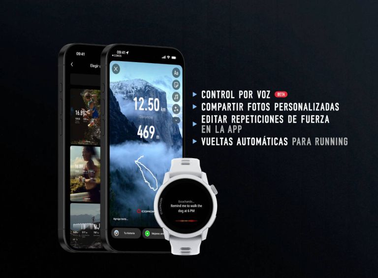 COROS convierte la voz en una nueva herramienta de entrenamiento y refuerza sus relojes con una gran actualización de funciones