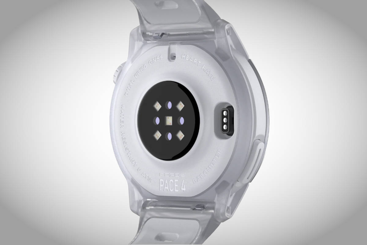 COROS PACE 4 Cloud White. Imagen: COROS