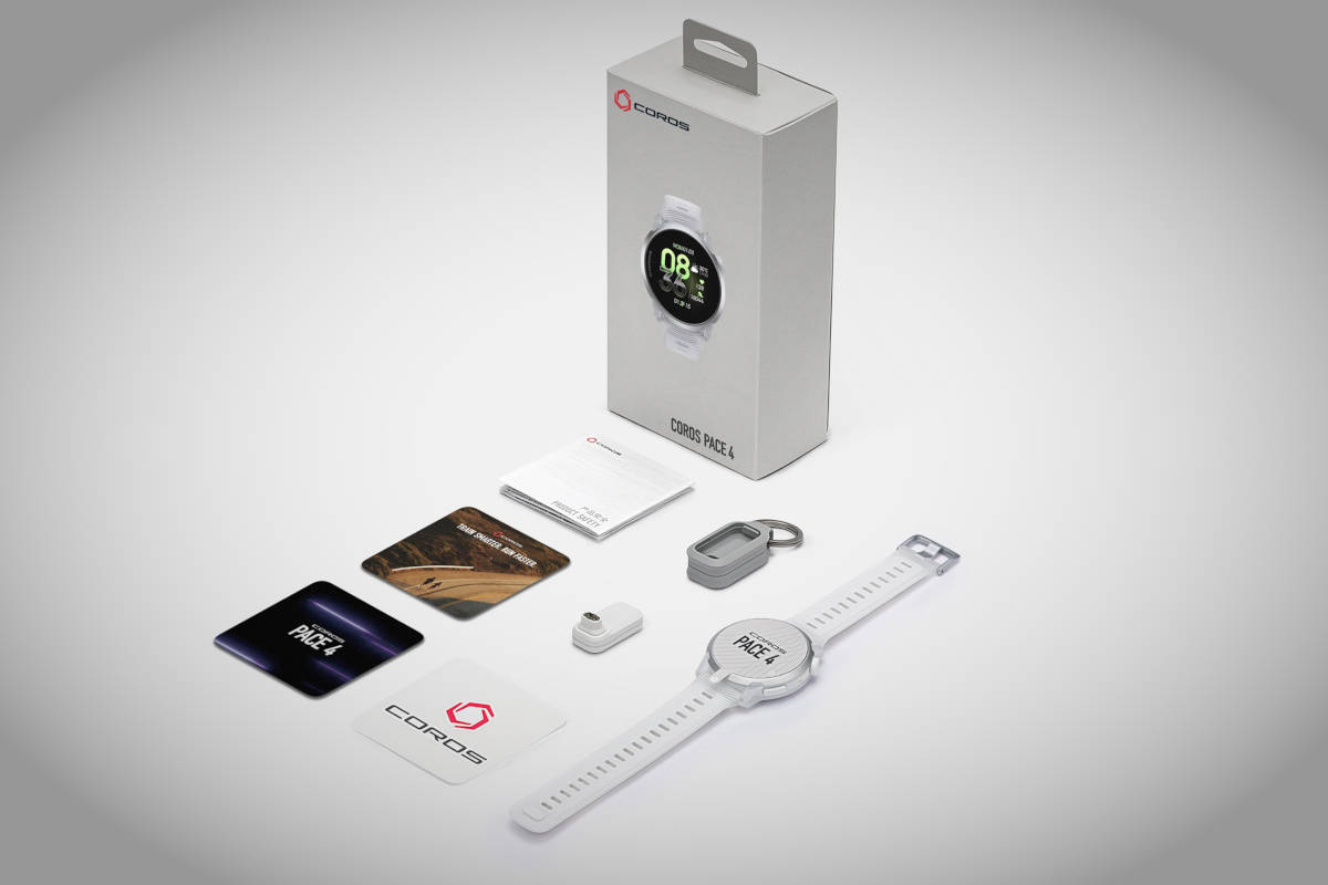 COROS PACE 4 Cloud White. Imagen: COROS