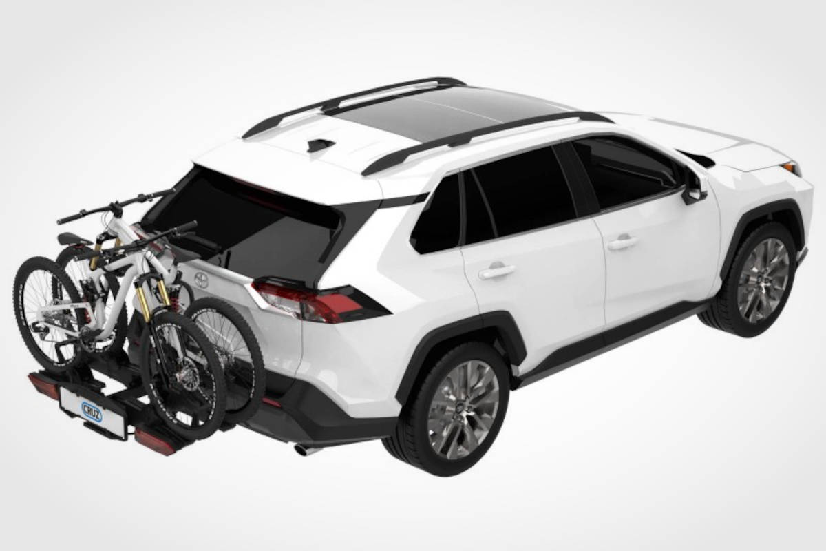 CRUZ Axler towbar - 2 bikes. Imagen: CRUZ