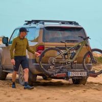 CRUZ Axler: el nuevo portabicicletas plegable para bola que apunta al transporte de e-Bikes