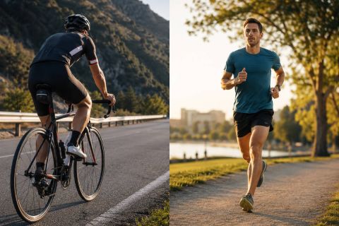 ¿Cuántos kilómetros en bicicleta equivalen a correr 5 kilómetros? La comparación que muchos ciclistas hacen mal
