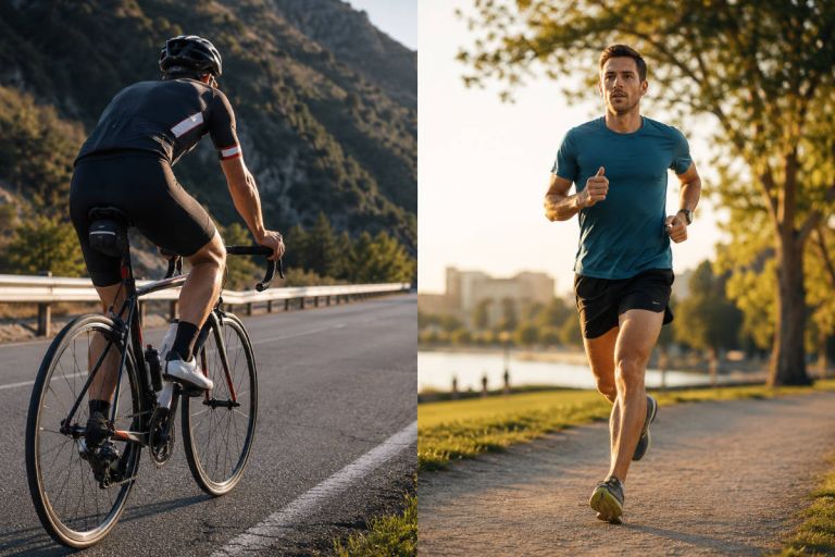 ¿Cuántos kilómetros en bicicleta equivalen a correr 5 kilómetros? La comparación que muchos ciclistas hacen mal