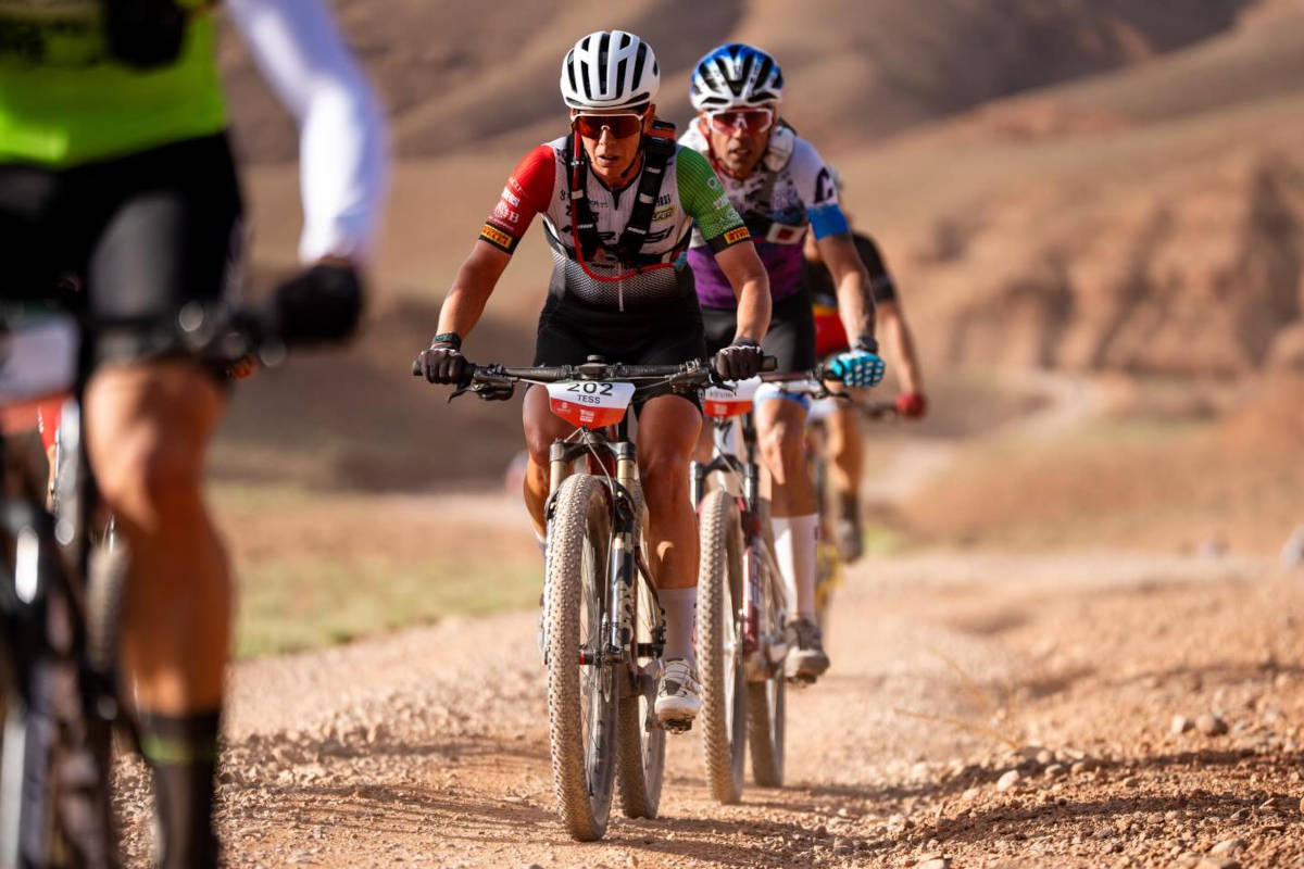 Tessa Kortekaas. Imagen: Titan Desert Morocco