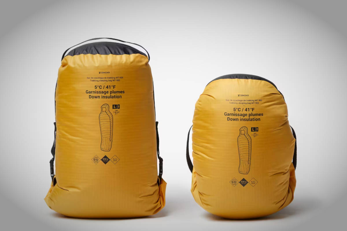 Saco de dormir MT900. Imagen: Decathlon