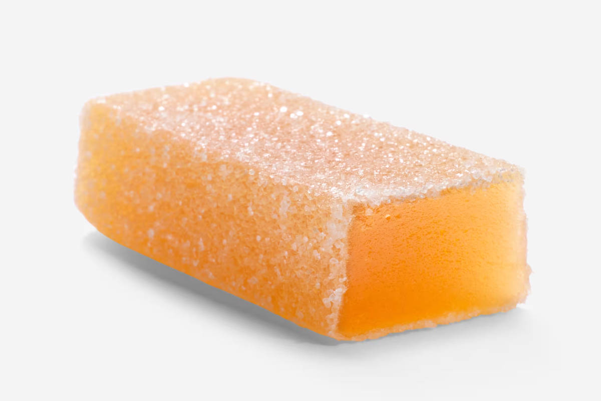 Pasta de frutas 1:0,8 limón. Imagen: Decathlon