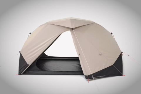 Decathlon rebaja a mitad de precio una tienda 2 Seconds Easy de polialgodón para dormir mejor en escapadas ciclistas