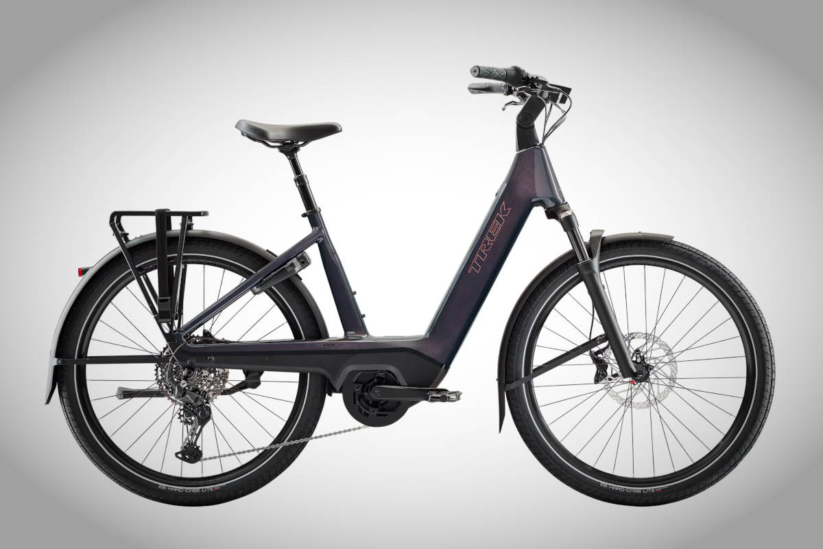 Bicicleta eléctrica Charter+ Trek. Imagen: Trek