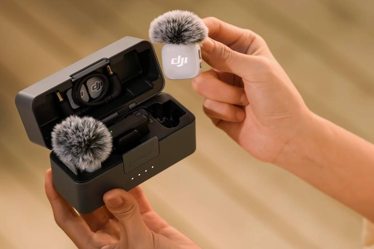 DJI Mic Mini. Imagen: DJI