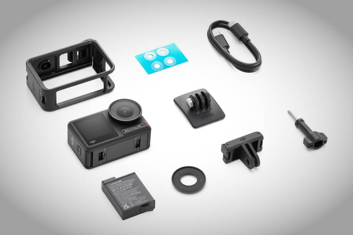 DJI Osmo Action 4. Imagen: DJI