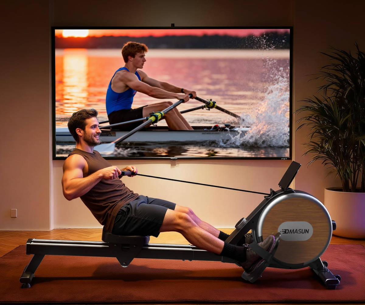 Máquina de remo. Imagen: DMASUN